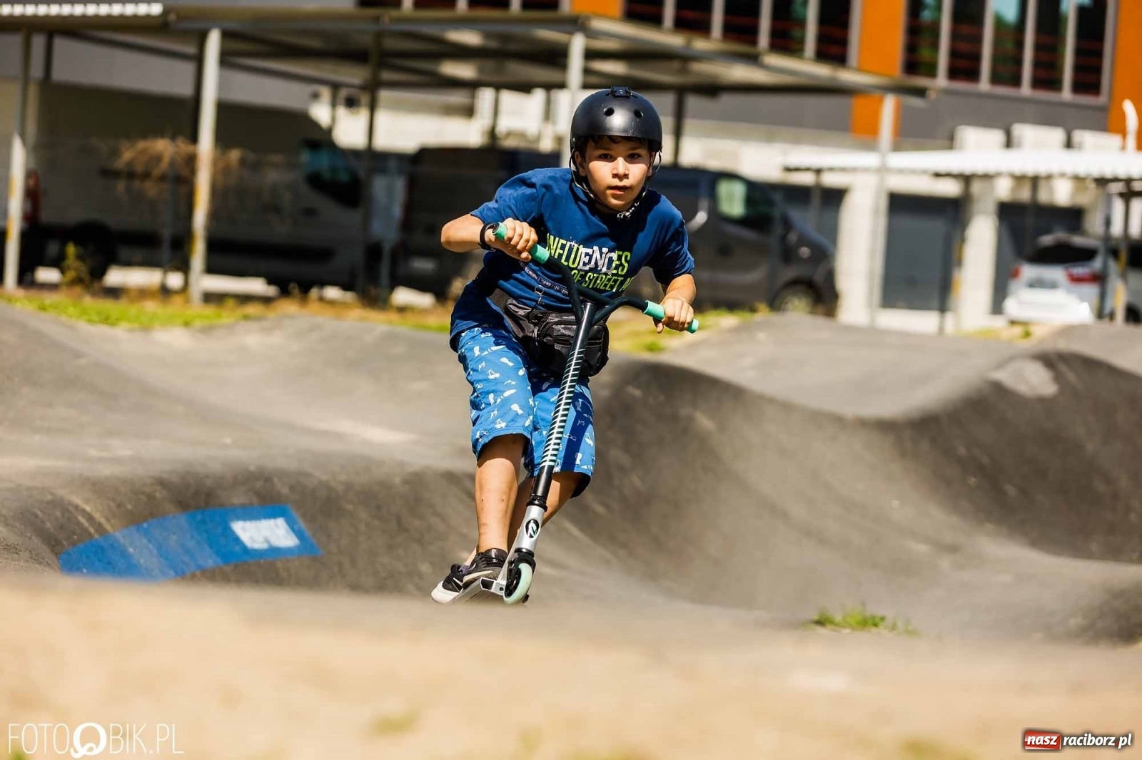 Zdjęcie w galerii na portalu naszraciborz.pl: Raciborski pumptrack oficjalnie otwarty [WIDEO] wiadomości z regionu