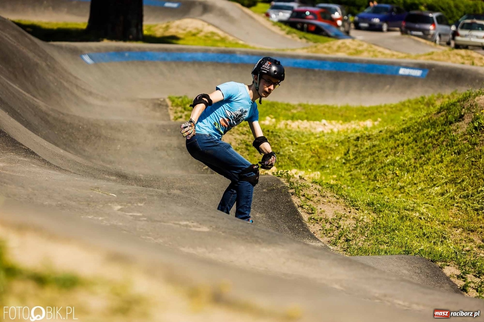 Zdjęcie w galerii na portalu naszraciborz.pl: Raciborski pumptrack oficjalnie otwarty [WIDEO] wiadomości z regionu