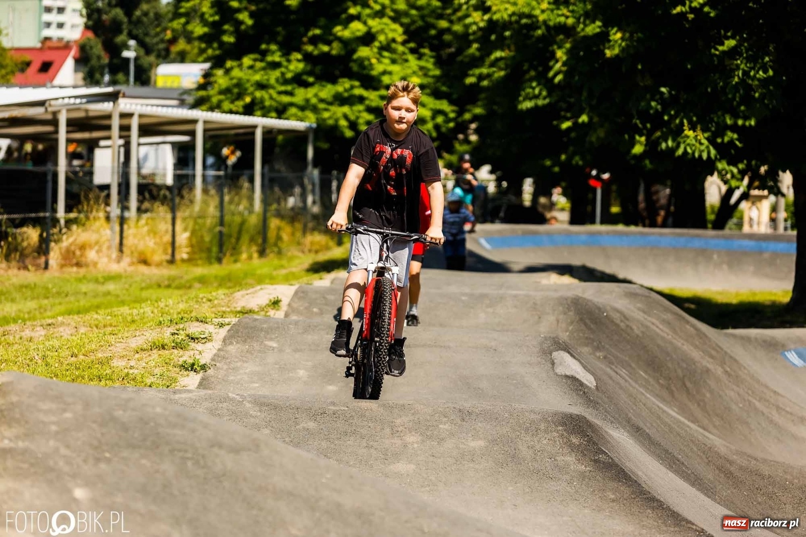 Zdjęcie w galerii na portalu naszraciborz.pl: Raciborski pumptrack oficjalnie otwarty [WIDEO] wiadomości z regionu