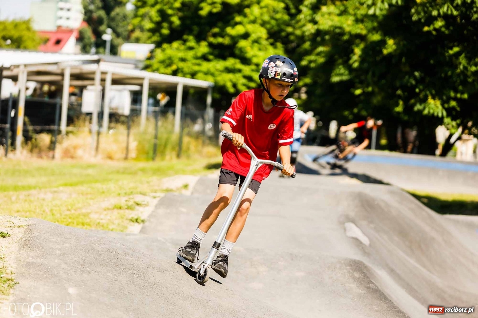 Zdjęcie w galerii na portalu naszraciborz.pl: Raciborski pumptrack oficjalnie otwarty [WIDEO] wiadomości z regionu