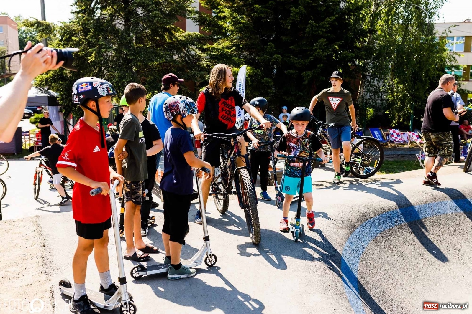 Zdjęcie w galerii na portalu naszraciborz.pl: Raciborski pumptrack oficjalnie otwarty [WIDEO] wiadomości z regionu