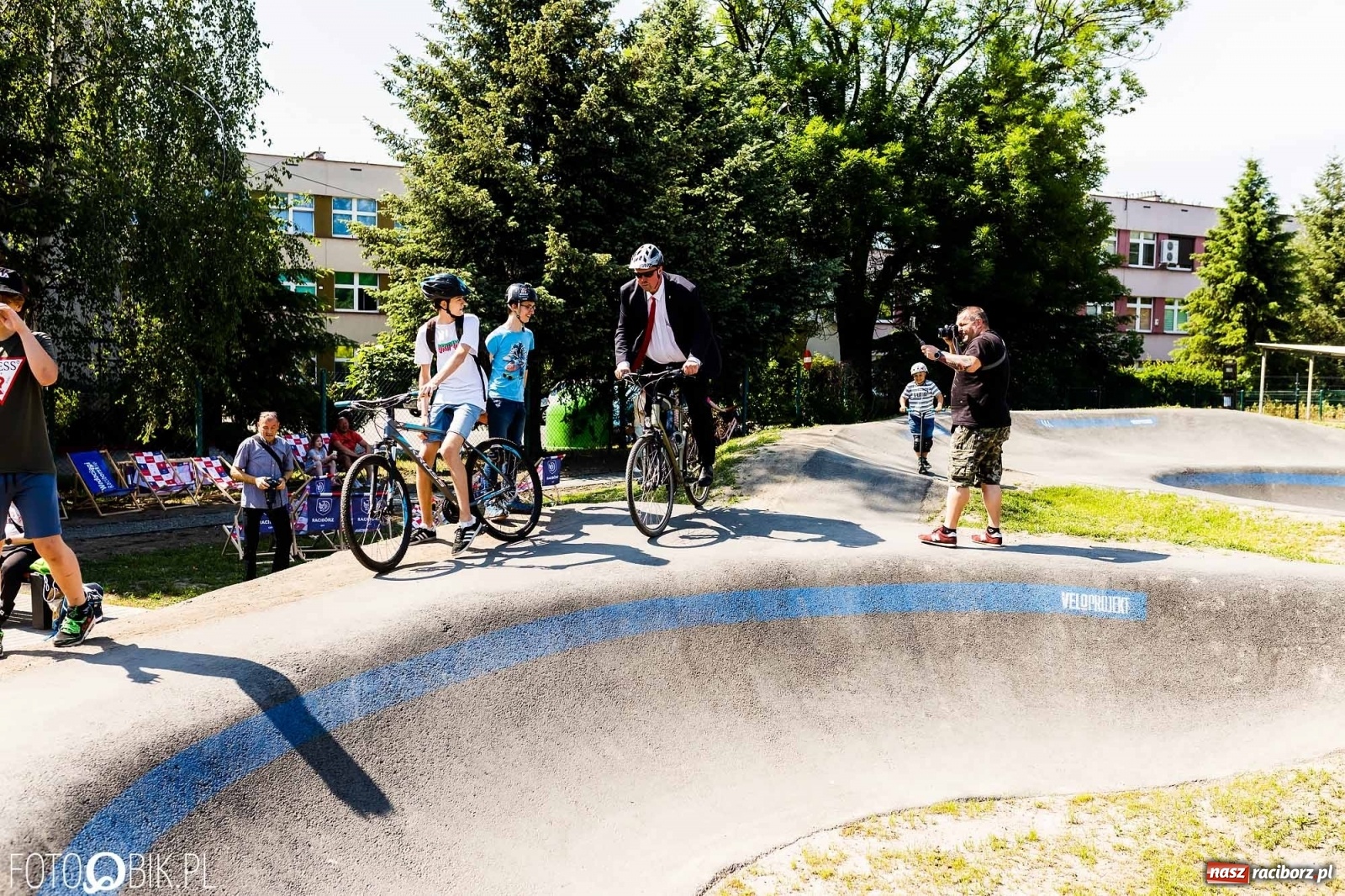 Zdjęcie w galerii na portalu naszraciborz.pl: Raciborski pumptrack oficjalnie otwarty [WIDEO] wiadomości z regionu