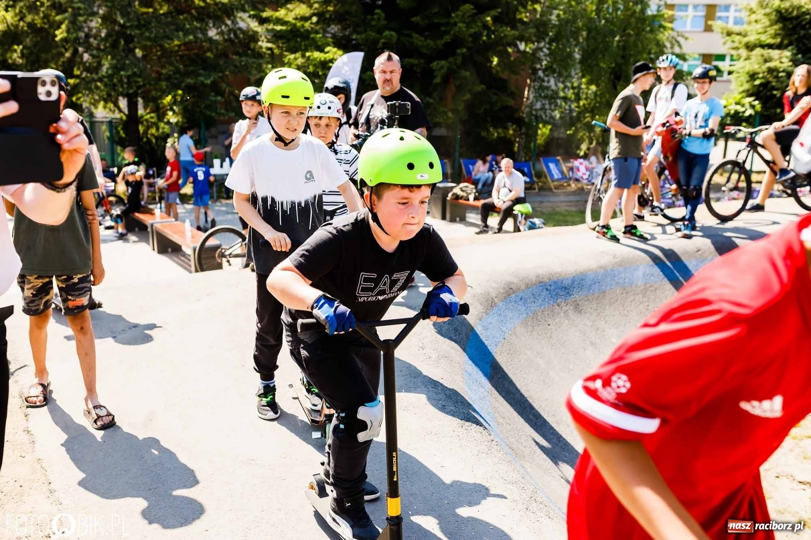 Zdjęcie w galerii na portalu naszraciborz.pl: Raciborski pumptrack oficjalnie otwarty [WIDEO] wiadomości z regionu