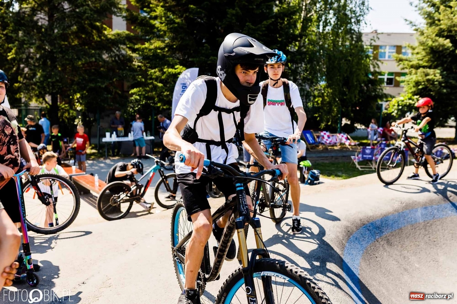 Zdjęcie w galerii na portalu naszraciborz.pl: Raciborski pumptrack oficjalnie otwarty [WIDEO] wiadomości z regionu