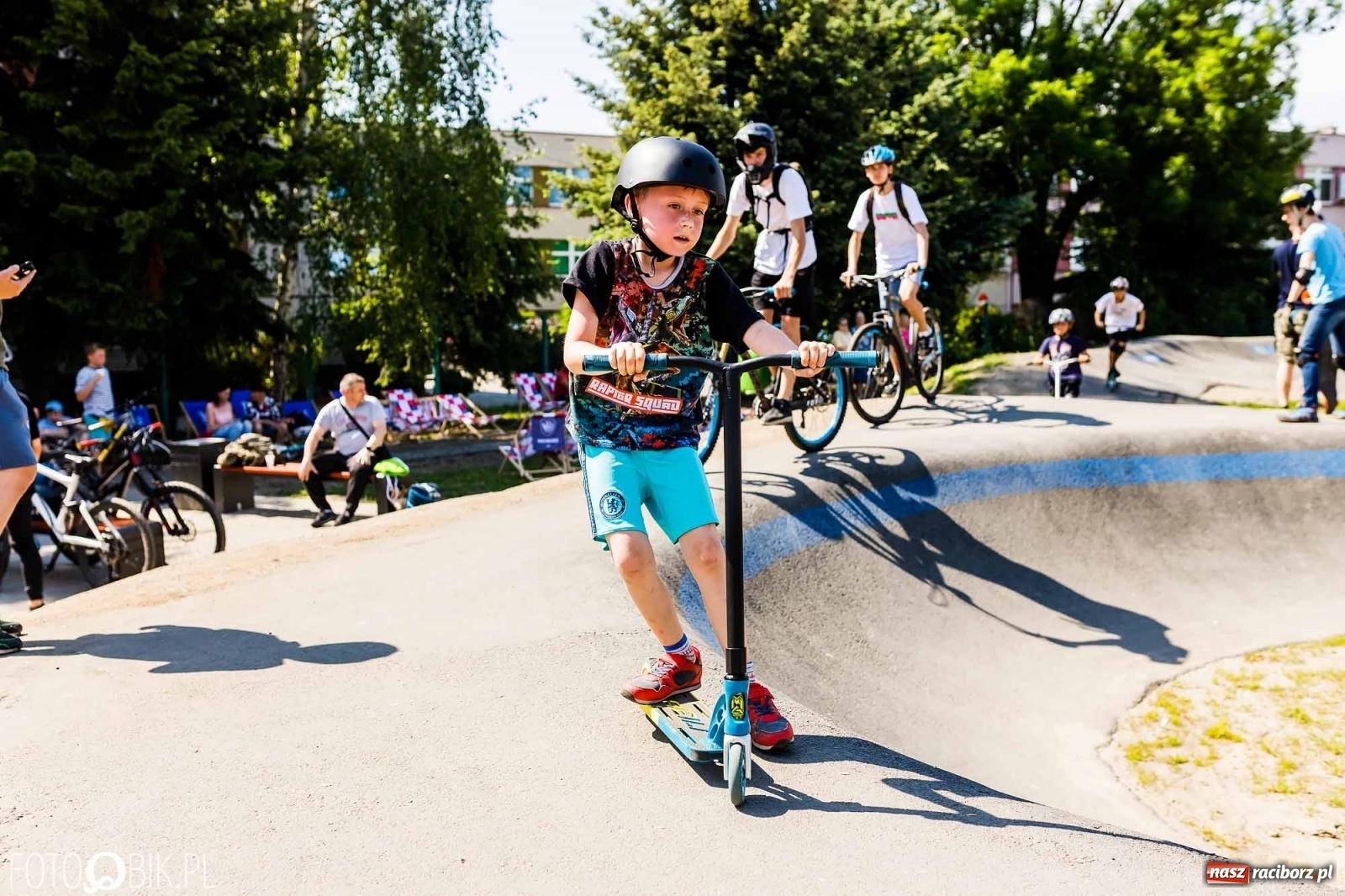 Zdjęcie w galerii na portalu naszraciborz.pl: Raciborski pumptrack oficjalnie otwarty [WIDEO] wiadomości z regionu