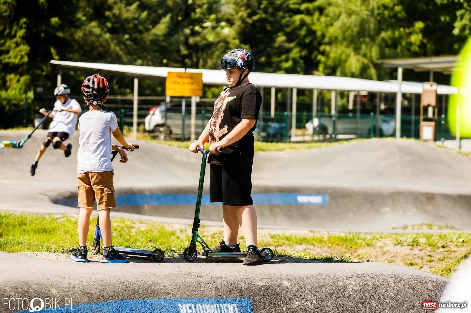 Zdjęcie w galerii na portalu naszraciborz.pl: Raciborski pumptrack oficjalnie otwarty [WIDEO] wiadomości z regionu