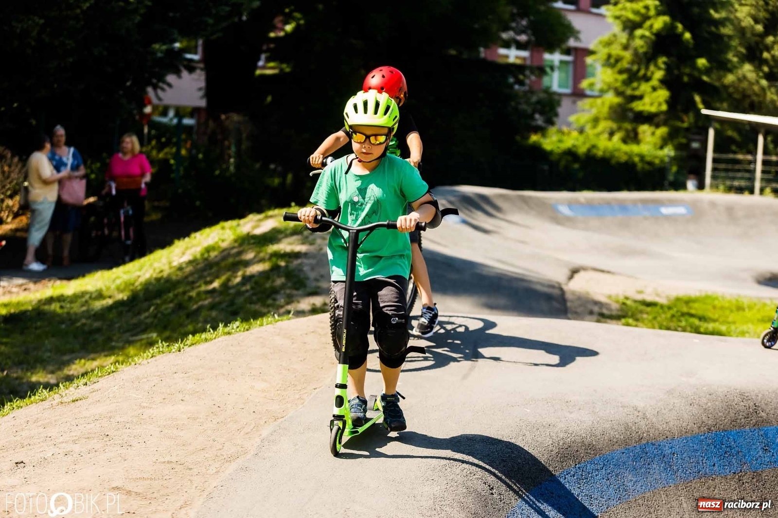 Zdjęcie w galerii na portalu naszraciborz.pl: Raciborski pumptrack oficjalnie otwarty [WIDEO] wiadomości z regionu
