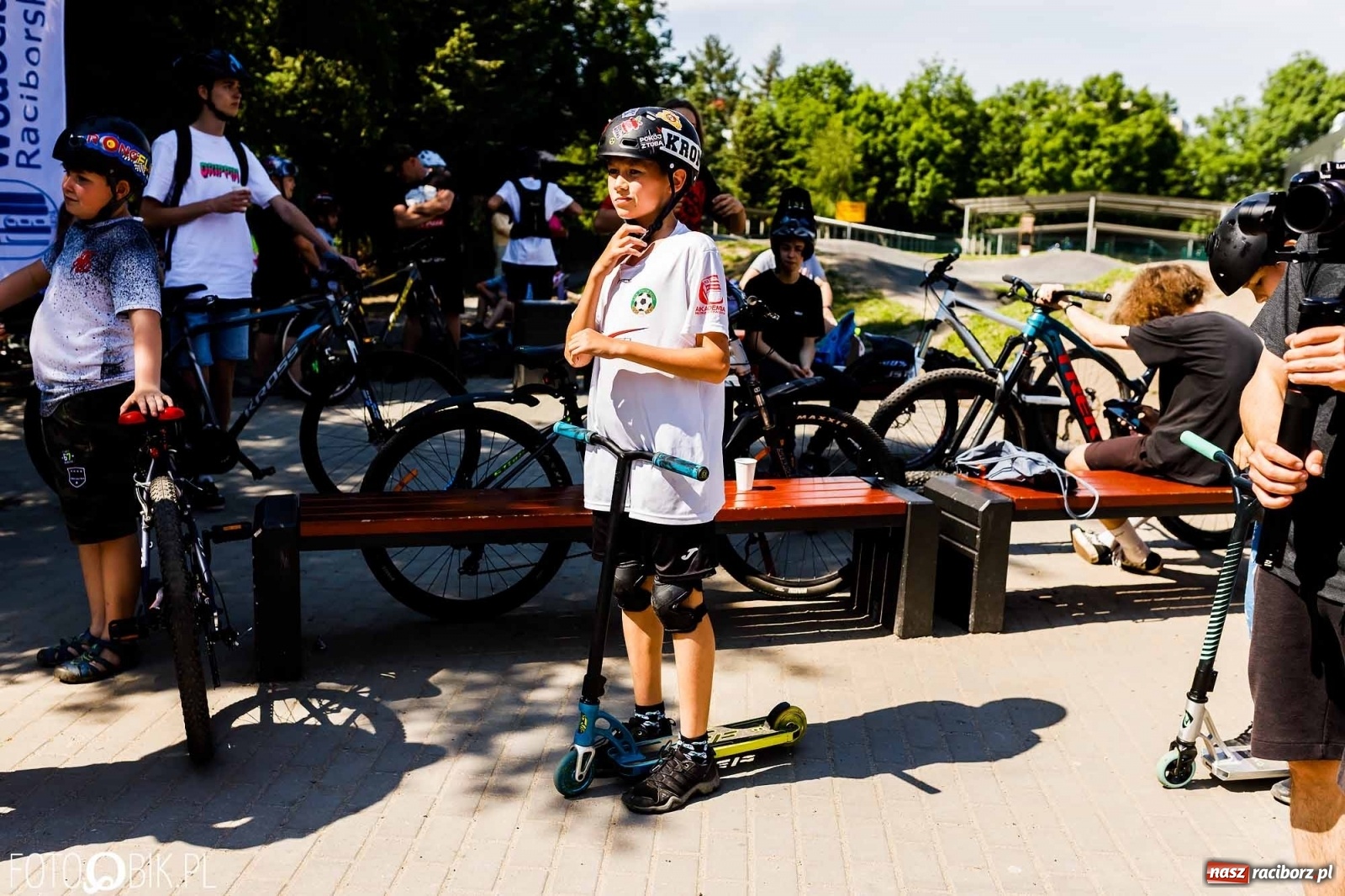 Zdjęcie w galerii na portalu naszraciborz.pl: Raciborski pumptrack oficjalnie otwarty [WIDEO] wiadomości z regionu