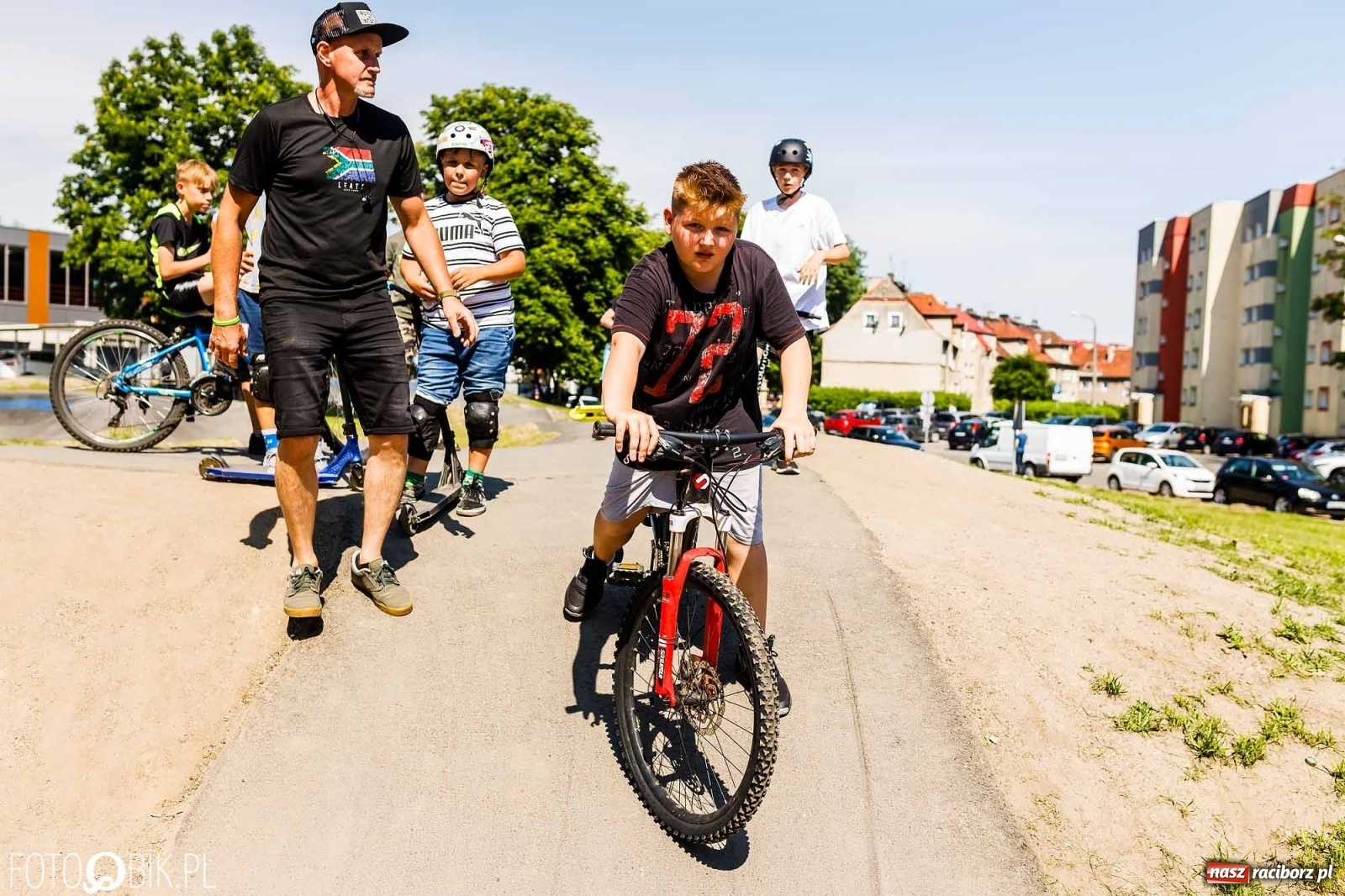 Zdjęcie w galerii na portalu naszraciborz.pl: Raciborski pumptrack oficjalnie otwarty [WIDEO] wiadomości z regionu