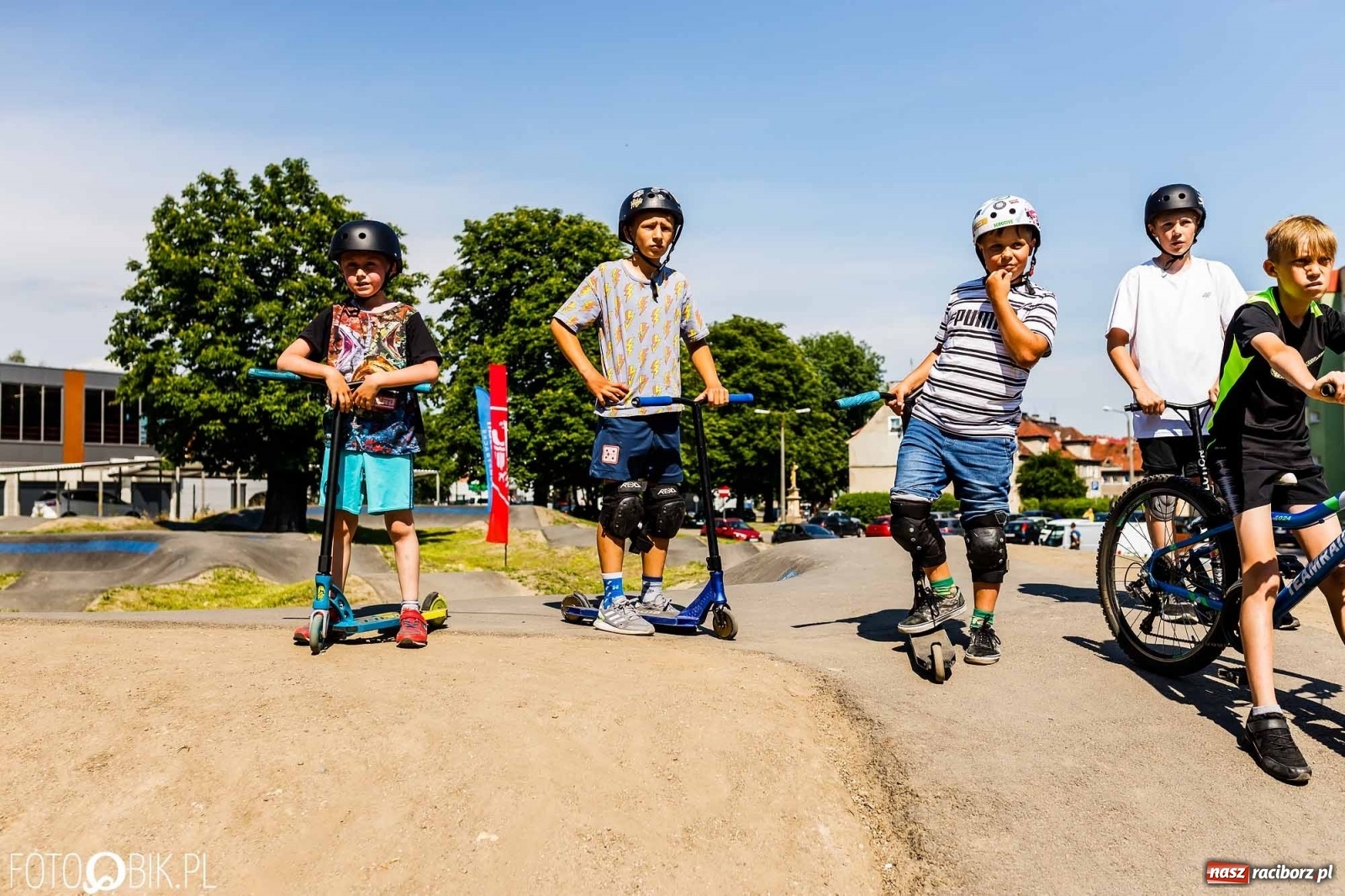 Zdjęcie w galerii na portalu naszraciborz.pl: Raciborski pumptrack oficjalnie otwarty [WIDEO] wiadomości z regionu