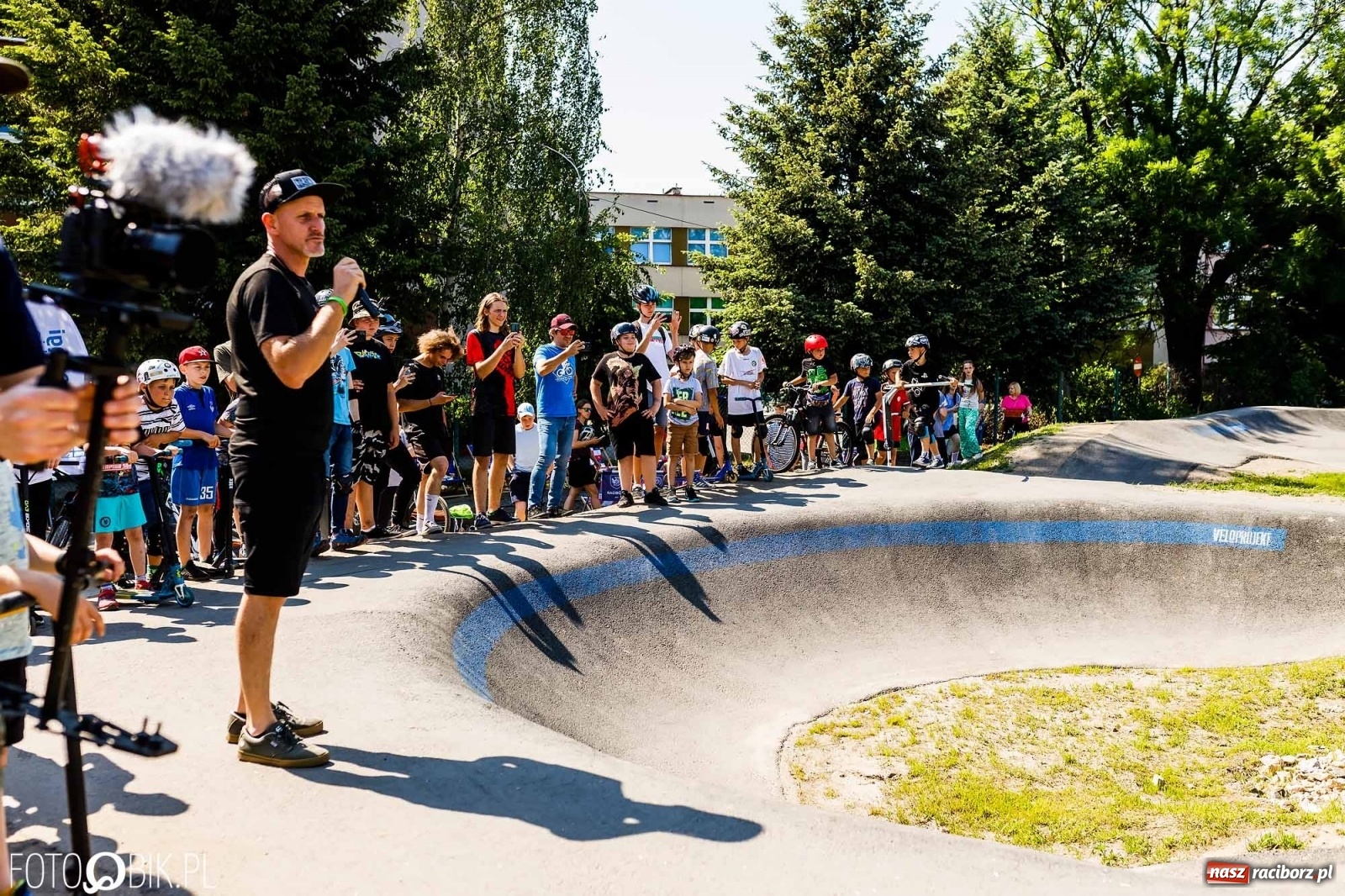 Zdjęcie w galerii na portalu naszraciborz.pl: Raciborski pumptrack oficjalnie otwarty [WIDEO] wiadomości z regionu