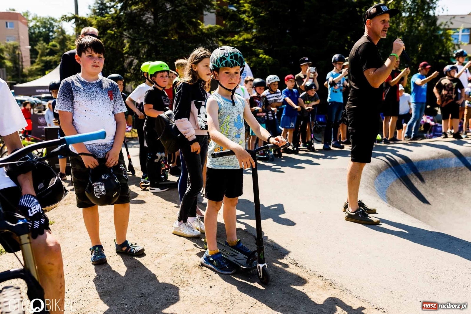 Zdjęcie w galerii na portalu naszraciborz.pl: Raciborski pumptrack oficjalnie otwarty [WIDEO] wiadomości z regionu