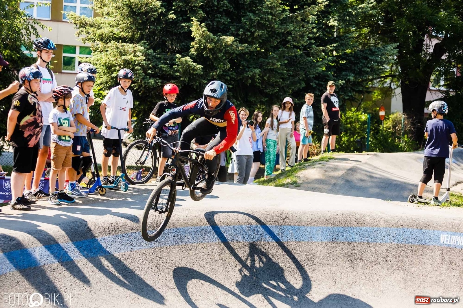 Zdjęcie w galerii na portalu naszraciborz.pl: Raciborski pumptrack oficjalnie otwarty [WIDEO] wiadomości z regionu