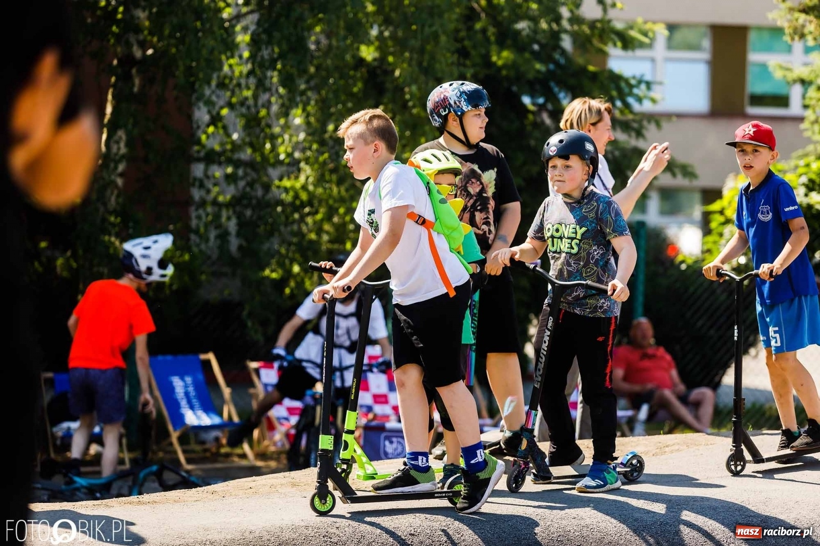 Zdjęcie w galerii na portalu naszraciborz.pl: Raciborski pumptrack oficjalnie otwarty [WIDEO] wiadomości z regionu