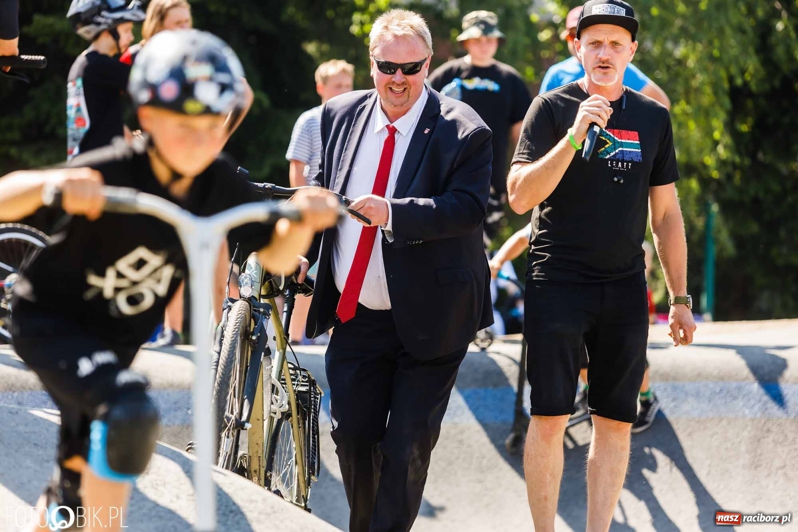Zdjęcie w galerii na portalu naszraciborz.pl: Raciborski pumptrack oficjalnie otwarty [WIDEO] wiadomości z regionu