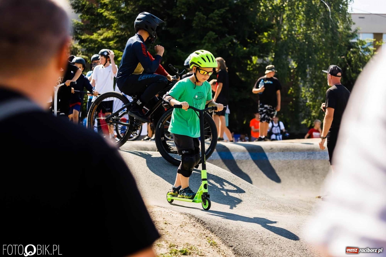Zdjęcie w galerii na portalu naszraciborz.pl: Raciborski pumptrack oficjalnie otwarty [WIDEO] wiadomości z regionu