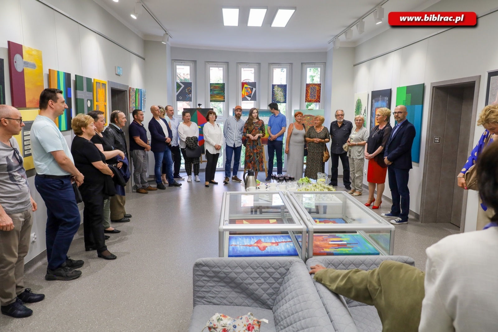 Zdjęcie w galerii na portalu naszraciborz.pl: Dariusz Zygadło zaprezentował swoje obrazy w Galerii Gawra wiadomości z regionu