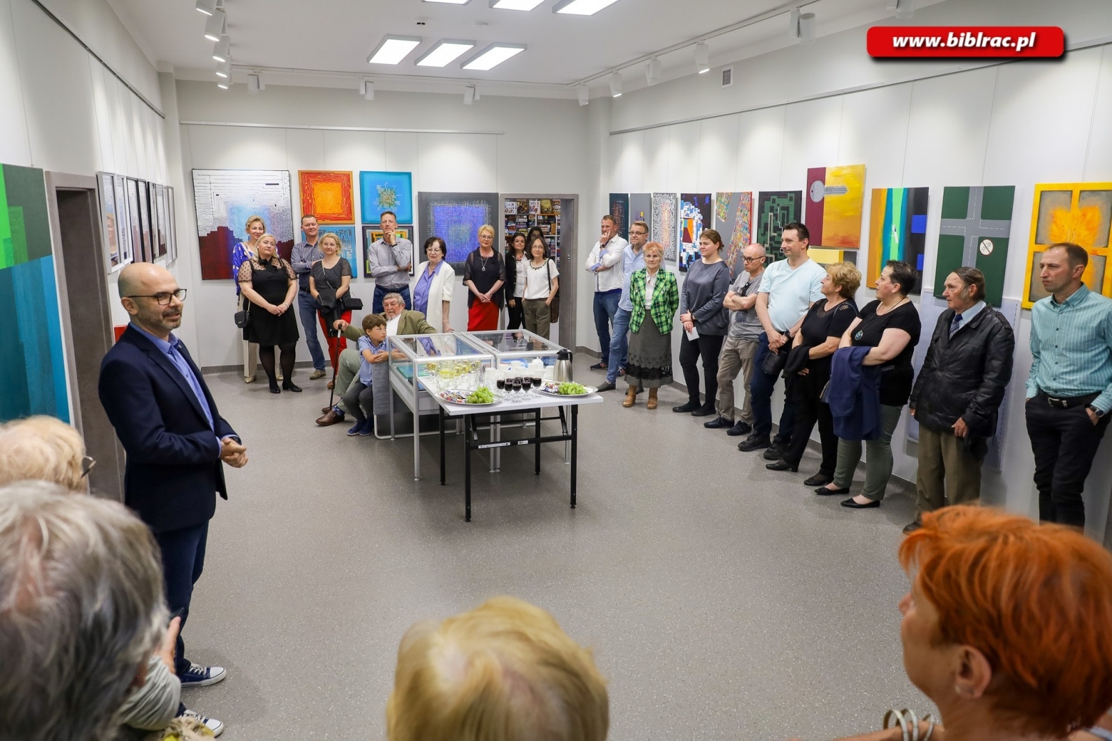 Zdjęcie w galerii na portalu naszraciborz.pl: Dariusz Zygadło zaprezentował swoje obrazy w Galerii Gawra wiadomości z regionu