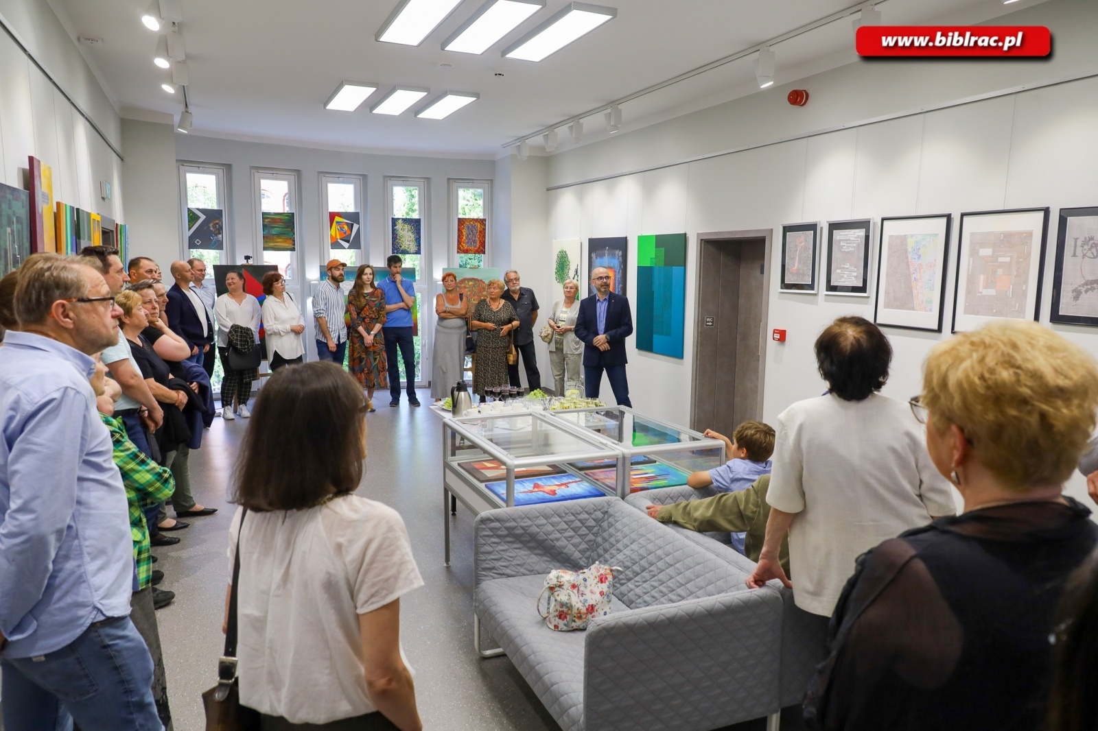Zdjęcie w galerii na portalu naszraciborz.pl: Dariusz Zygadło zaprezentował swoje obrazy w Galerii Gawra wiadomości z regionu