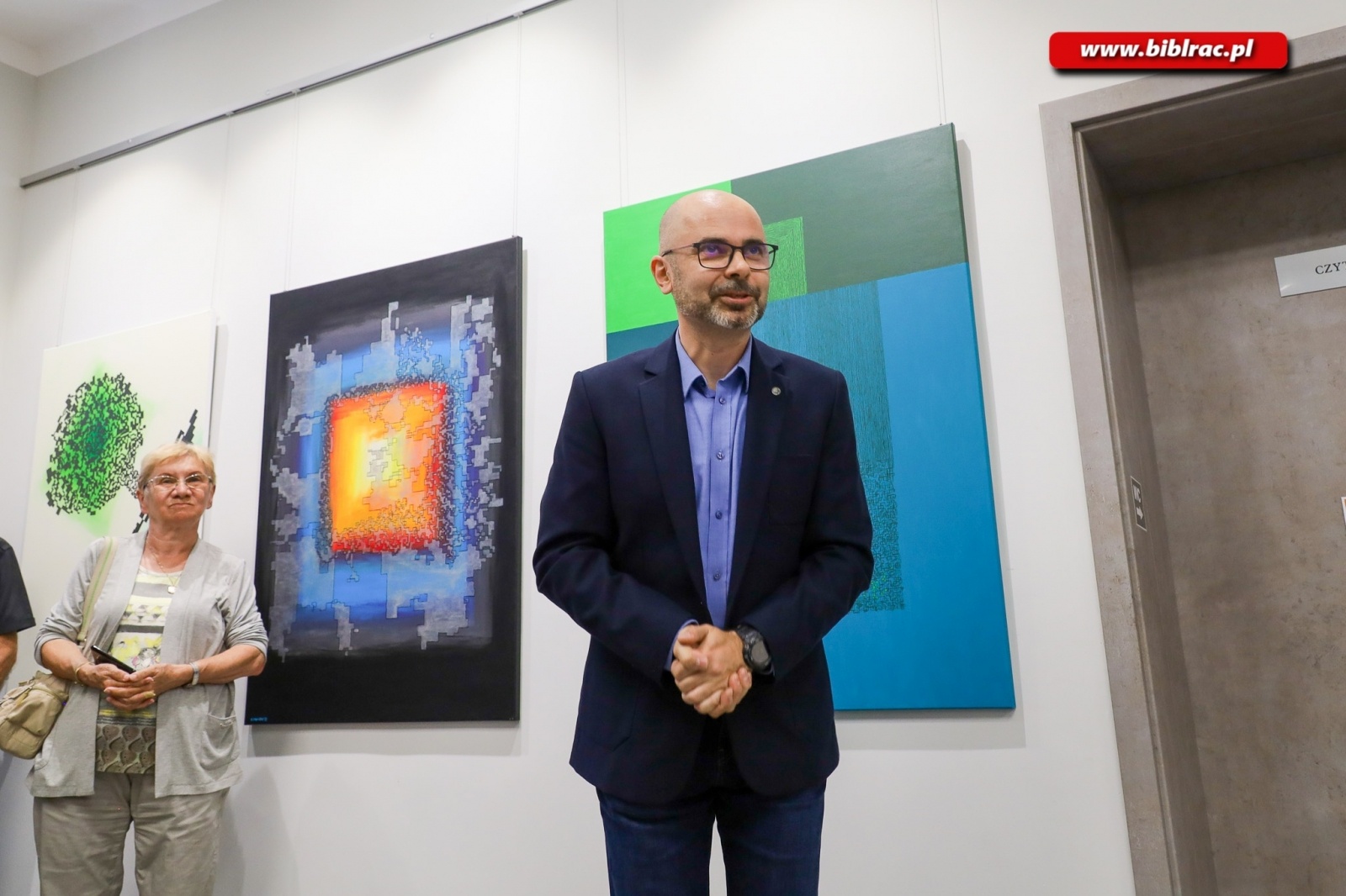 Zdjęcie w galerii na portalu naszraciborz.pl: Dariusz Zygadło zaprezentował swoje obrazy w Galerii Gawra wiadomości z regionu