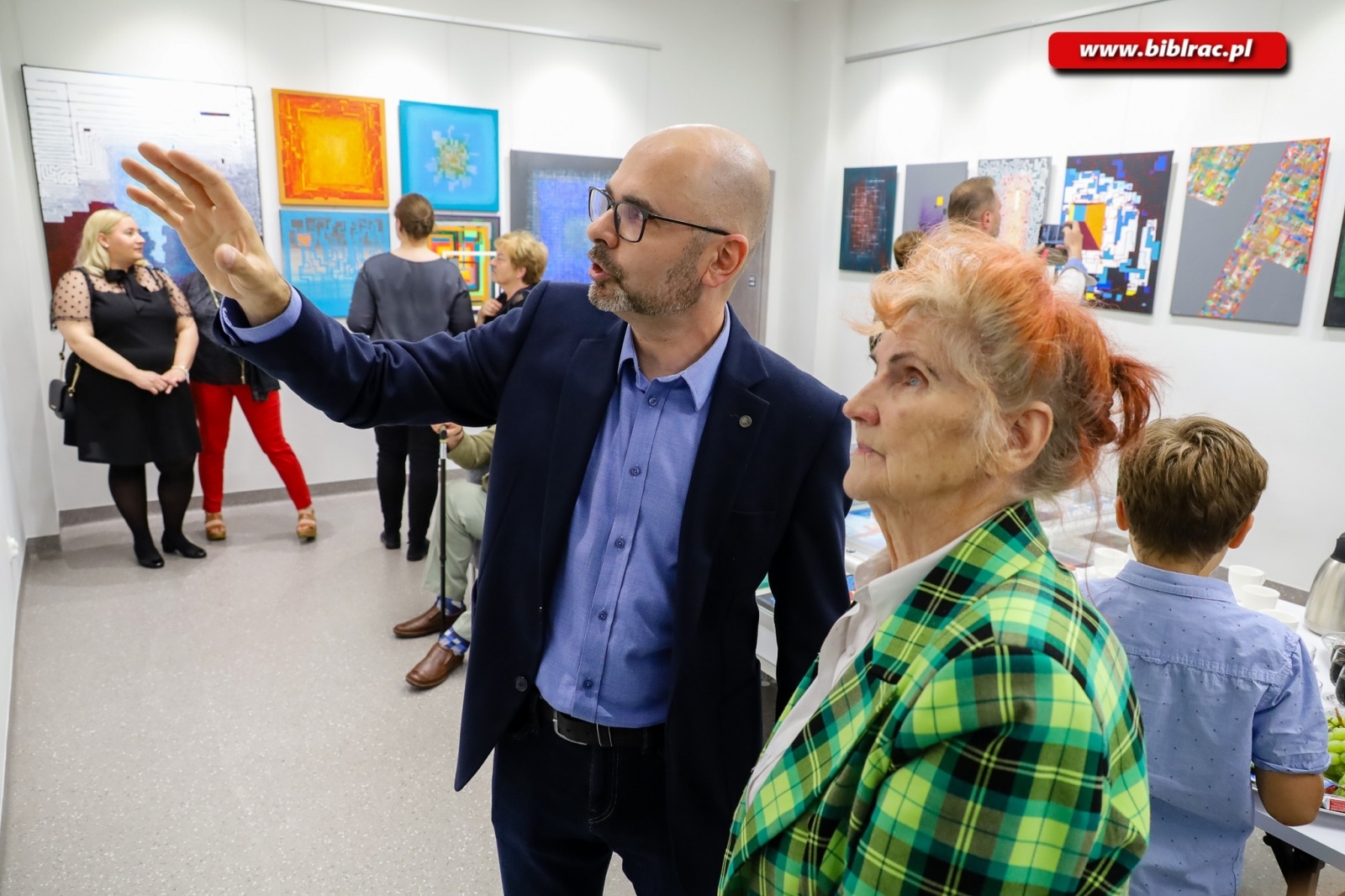 Zdjęcie w galerii na portalu naszraciborz.pl: Dariusz Zygadło zaprezentował swoje obrazy w Galerii Gawra wiadomości z regionu