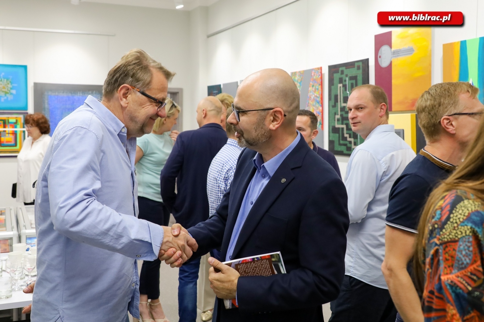 Zdjęcie w galerii na portalu naszraciborz.pl: Dariusz Zygadło zaprezentował swoje obrazy w Galerii Gawra wiadomości z regionu