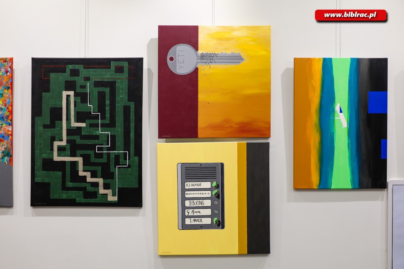 Zdjęcie w galerii na portalu naszraciborz.pl: Dariusz Zygadło zaprezentował swoje obrazy w Galerii Gawra wiadomości z regionu