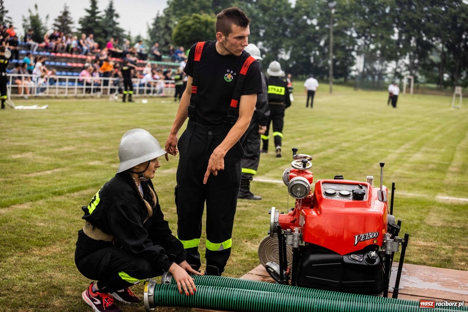 Zdjęcie w galerii na portalu naszraciborz.pl: Nie ma mocnych na Samborowice. Zgarnęli wszystko w zawodach strażackich gminy Pietrowice Wielkie wiadomości z regionu