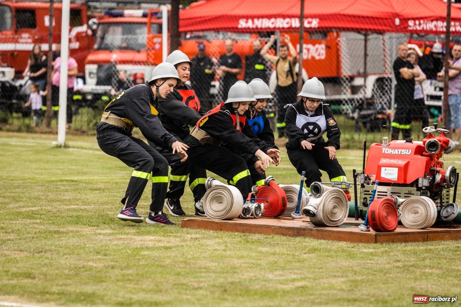 Zdjęcie w galerii na portalu naszraciborz.pl: Nie ma mocnych na Samborowice. Zgarnęli wszystko w zawodach strażackich gminy Pietrowice Wielkie wiadomości z regionu