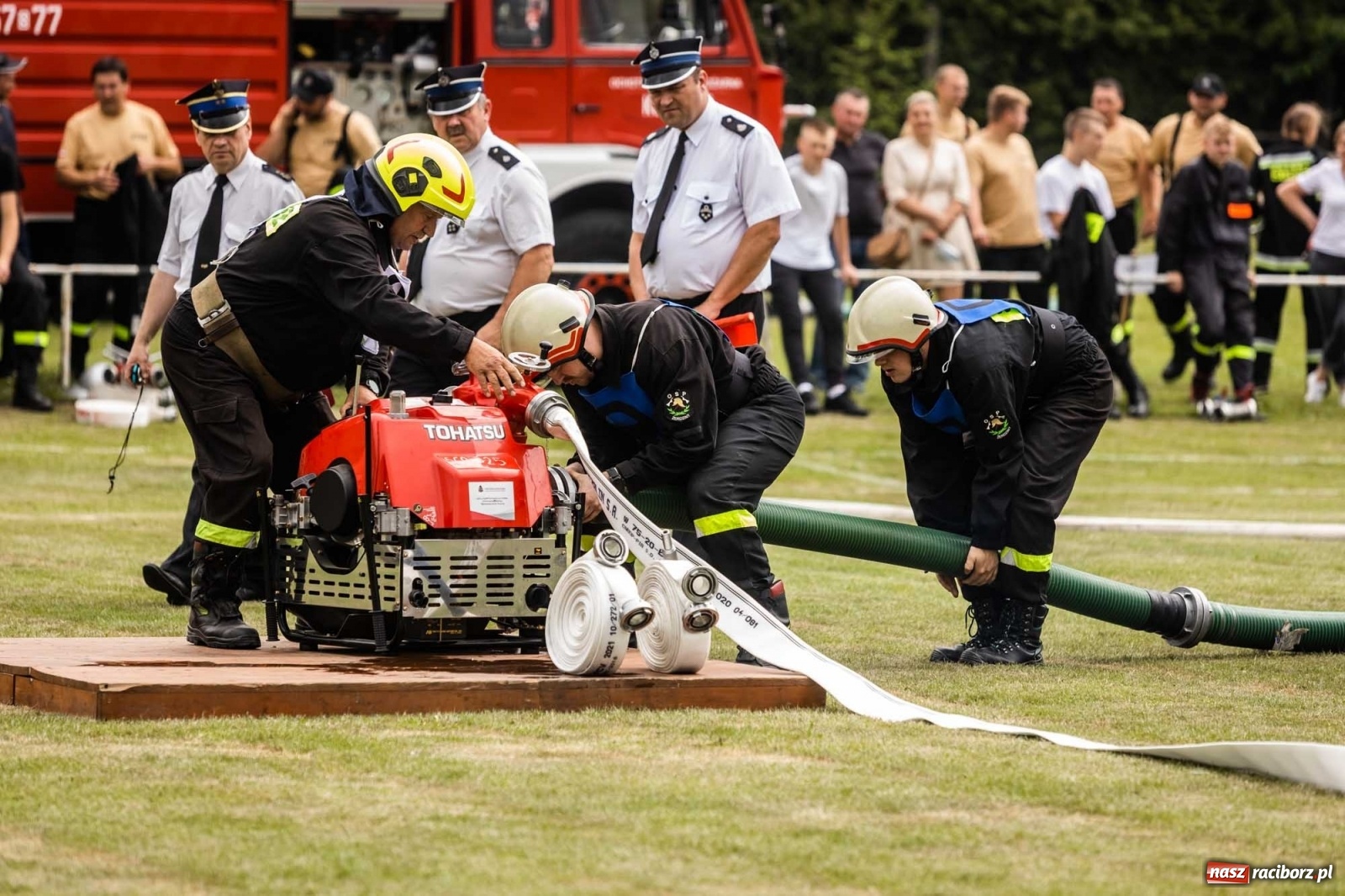 Zdjęcie w galerii na portalu naszraciborz.pl: Nie ma mocnych na Samborowice. Zgarnęli wszystko w zawodach strażackich gminy Pietrowice Wielkie wiadomości z regionu