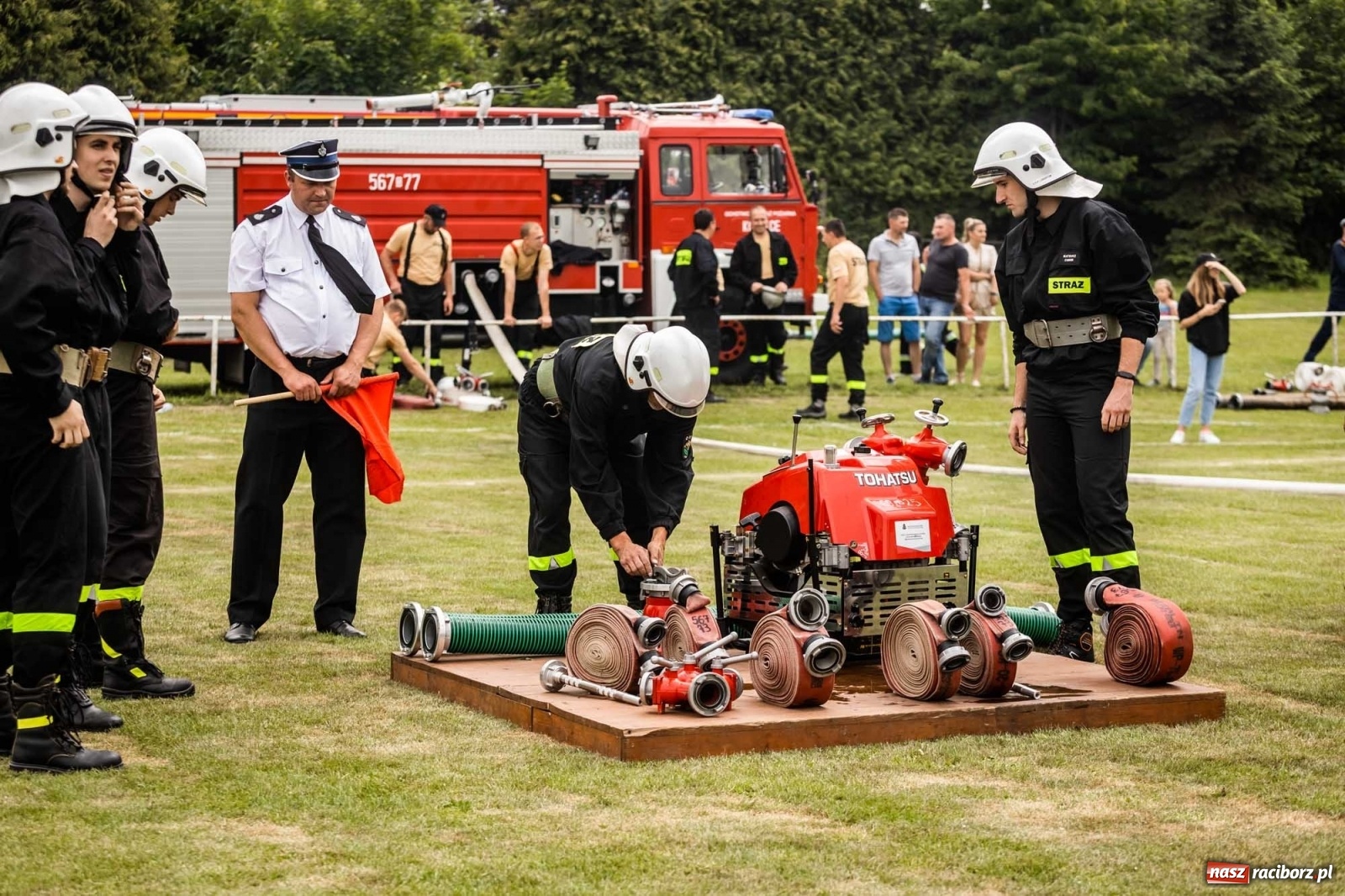 Zdjęcie w galerii na portalu naszraciborz.pl: Nie ma mocnych na Samborowice. Zgarnęli wszystko w zawodach strażackich gminy Pietrowice Wielkie wiadomości z regionu