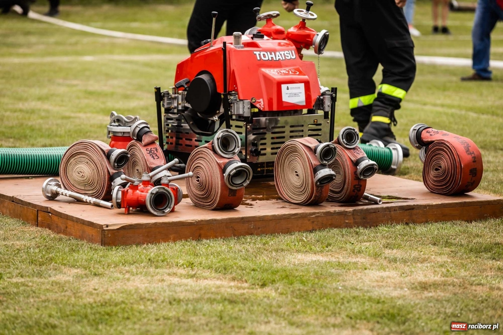 Zdjęcie w galerii na portalu naszraciborz.pl: Nie ma mocnych na Samborowice. Zgarnęli wszystko w zawodach strażackich gminy Pietrowice Wielkie wiadomości z regionu