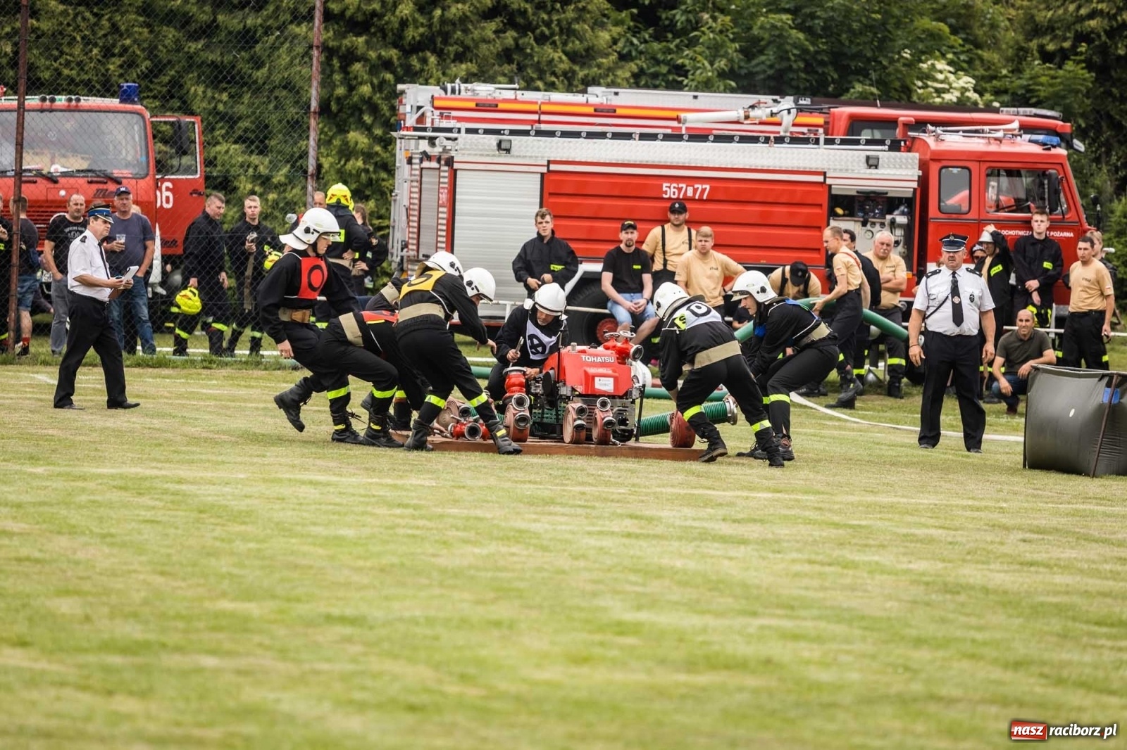 Zdjęcie w galerii na portalu naszraciborz.pl: Nie ma mocnych na Samborowice. Zgarnęli wszystko w zawodach strażackich gminy Pietrowice Wielkie wiadomości z regionu