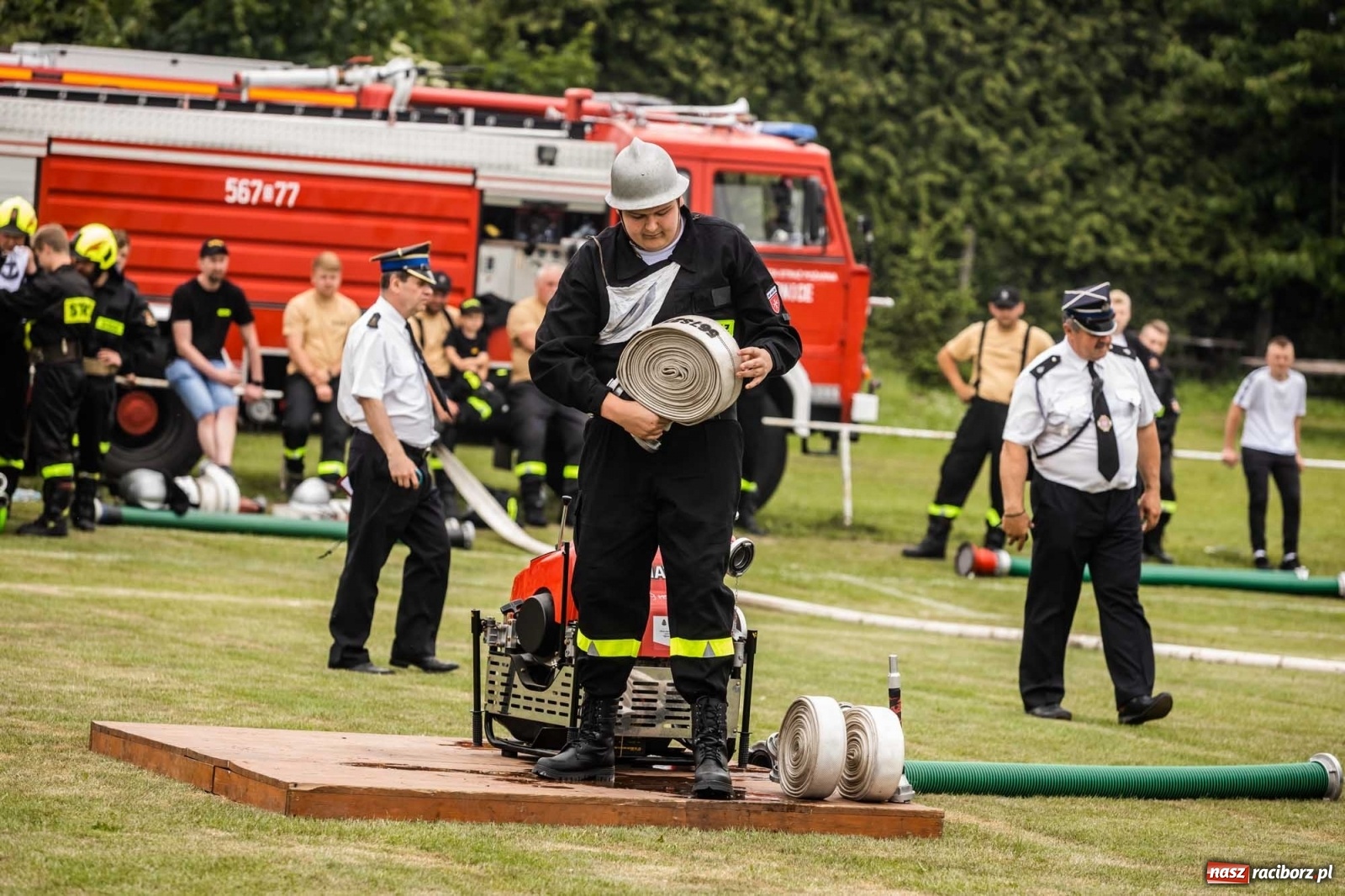 Zdjęcie w galerii na portalu naszraciborz.pl: Nie ma mocnych na Samborowice. Zgarnęli wszystko w zawodach strażackich gminy Pietrowice Wielkie wiadomości z regionu