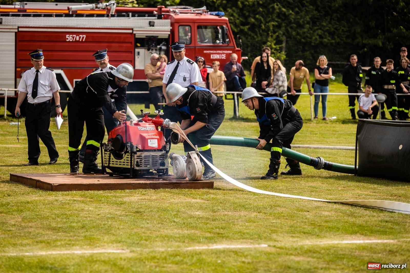 Zdjęcie w galerii na portalu naszraciborz.pl: Nie ma mocnych na Samborowice. Zgarnęli wszystko w zawodach strażackich gminy Pietrowice Wielkie wiadomości z regionu