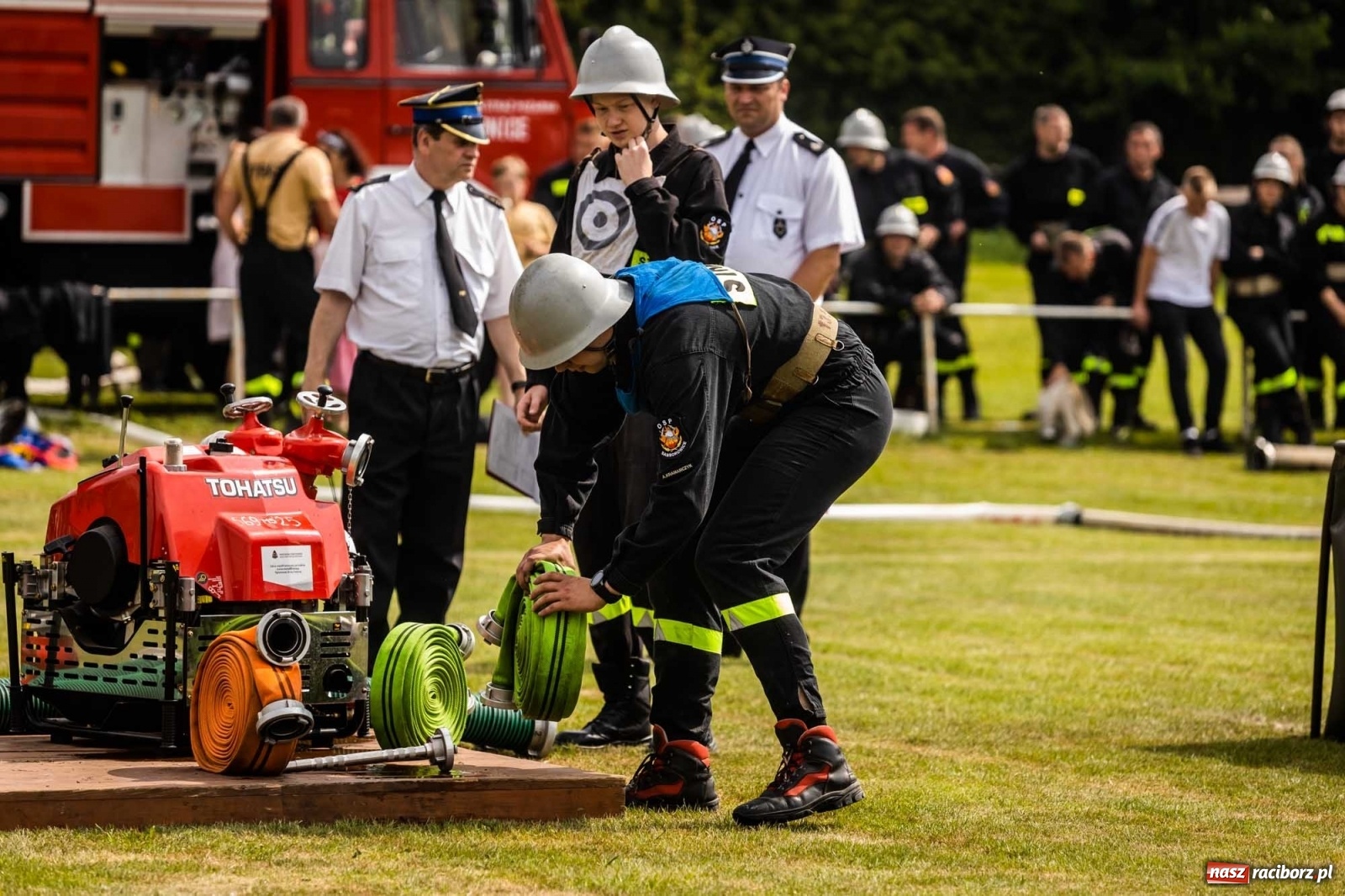 Zdjęcie w galerii na portalu naszraciborz.pl: Nie ma mocnych na Samborowice. Zgarnęli wszystko w zawodach strażackich gminy Pietrowice Wielkie wiadomości z regionu