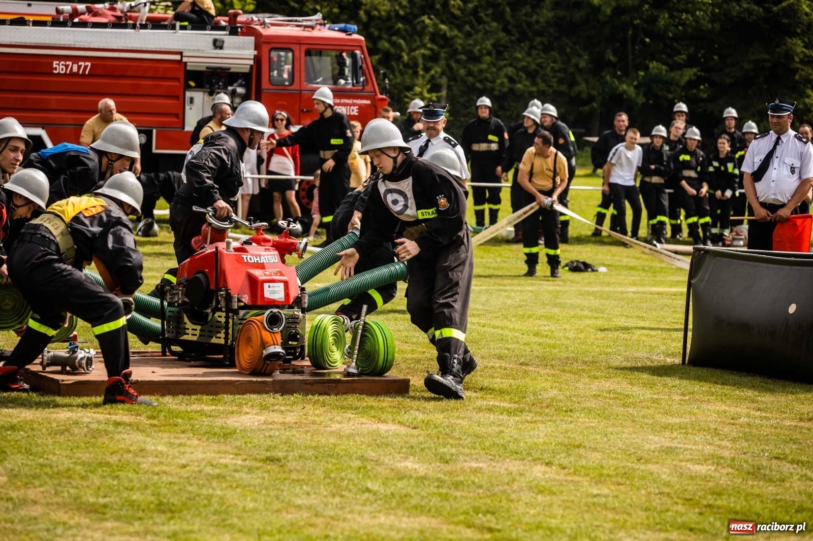 Zdjęcie w galerii na portalu naszraciborz.pl: Nie ma mocnych na Samborowice. Zgarnęli wszystko w zawodach strażackich gminy Pietrowice Wielkie wiadomości z regionu