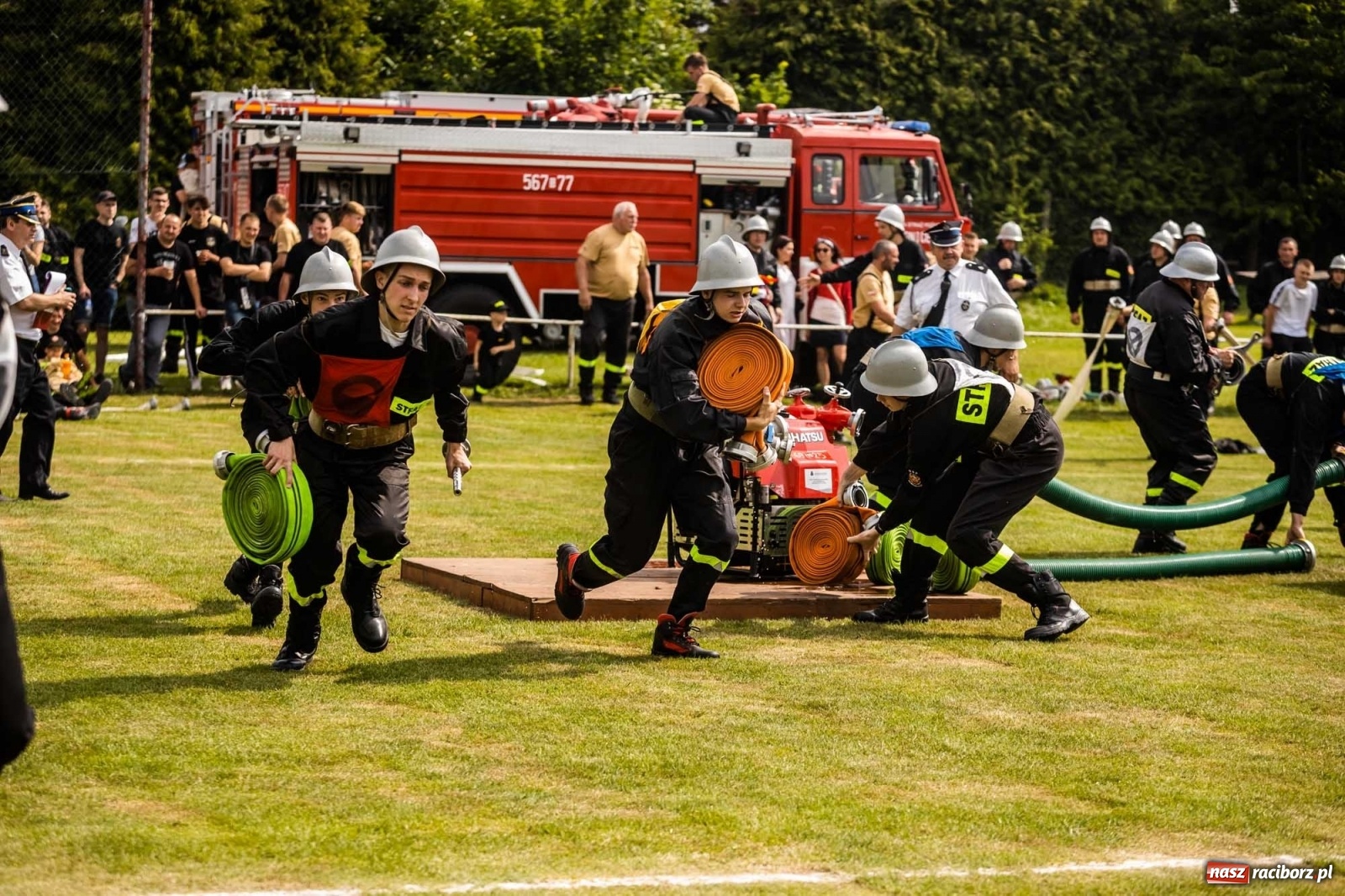 Zdjęcie w galerii na portalu naszraciborz.pl: Nie ma mocnych na Samborowice. Zgarnęli wszystko w zawodach strażackich gminy Pietrowice Wielkie wiadomości z regionu