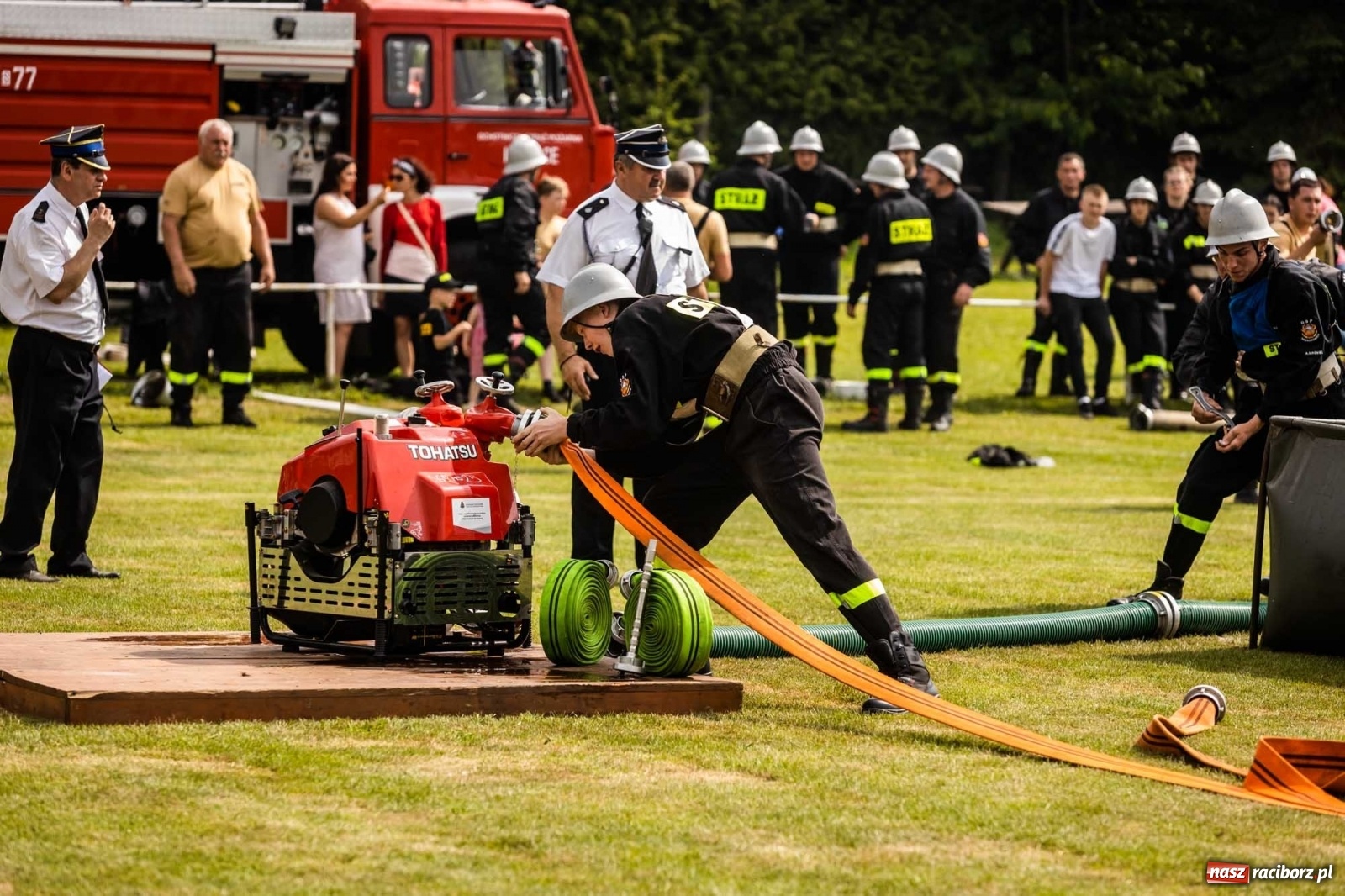 Zdjęcie w galerii na portalu naszraciborz.pl: Nie ma mocnych na Samborowice. Zgarnęli wszystko w zawodach strażackich gminy Pietrowice Wielkie wiadomości z regionu