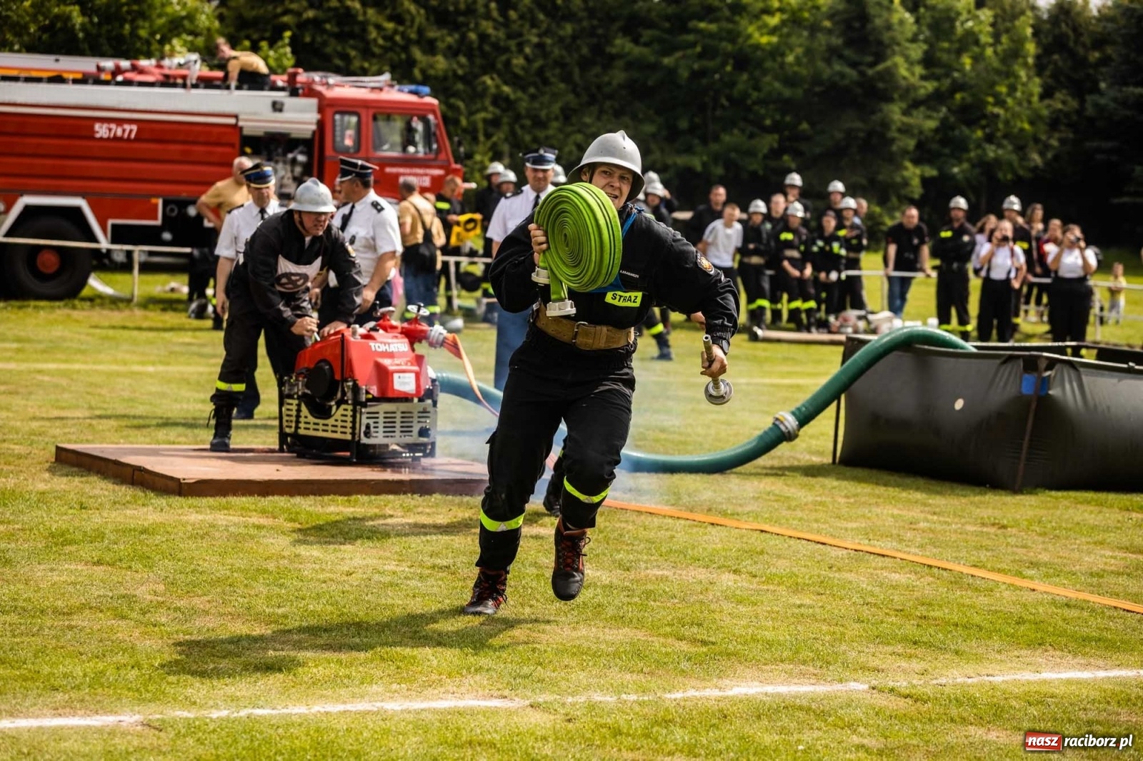 Zdjęcie w galerii na portalu naszraciborz.pl: Nie ma mocnych na Samborowice. Zgarnęli wszystko w zawodach strażackich gminy Pietrowice Wielkie wiadomości z regionu