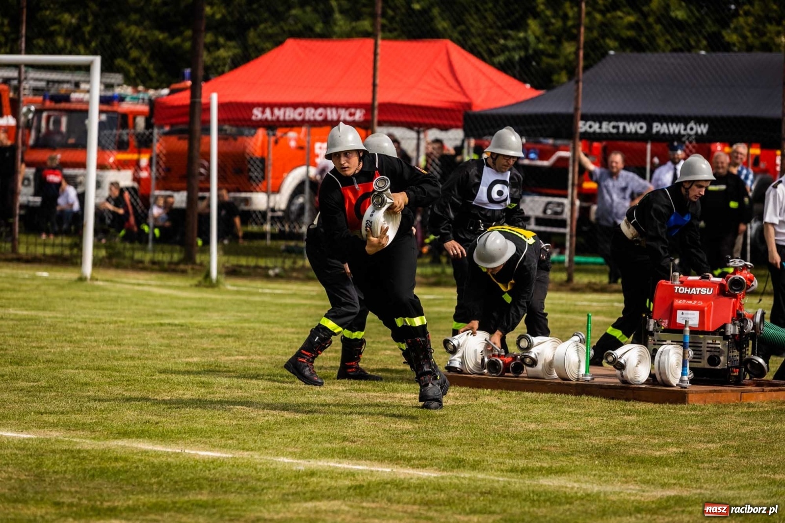 Zdjęcie w galerii na portalu naszraciborz.pl: Nie ma mocnych na Samborowice. Zgarnęli wszystko w zawodach strażackich gminy Pietrowice Wielkie wiadomości z regionu