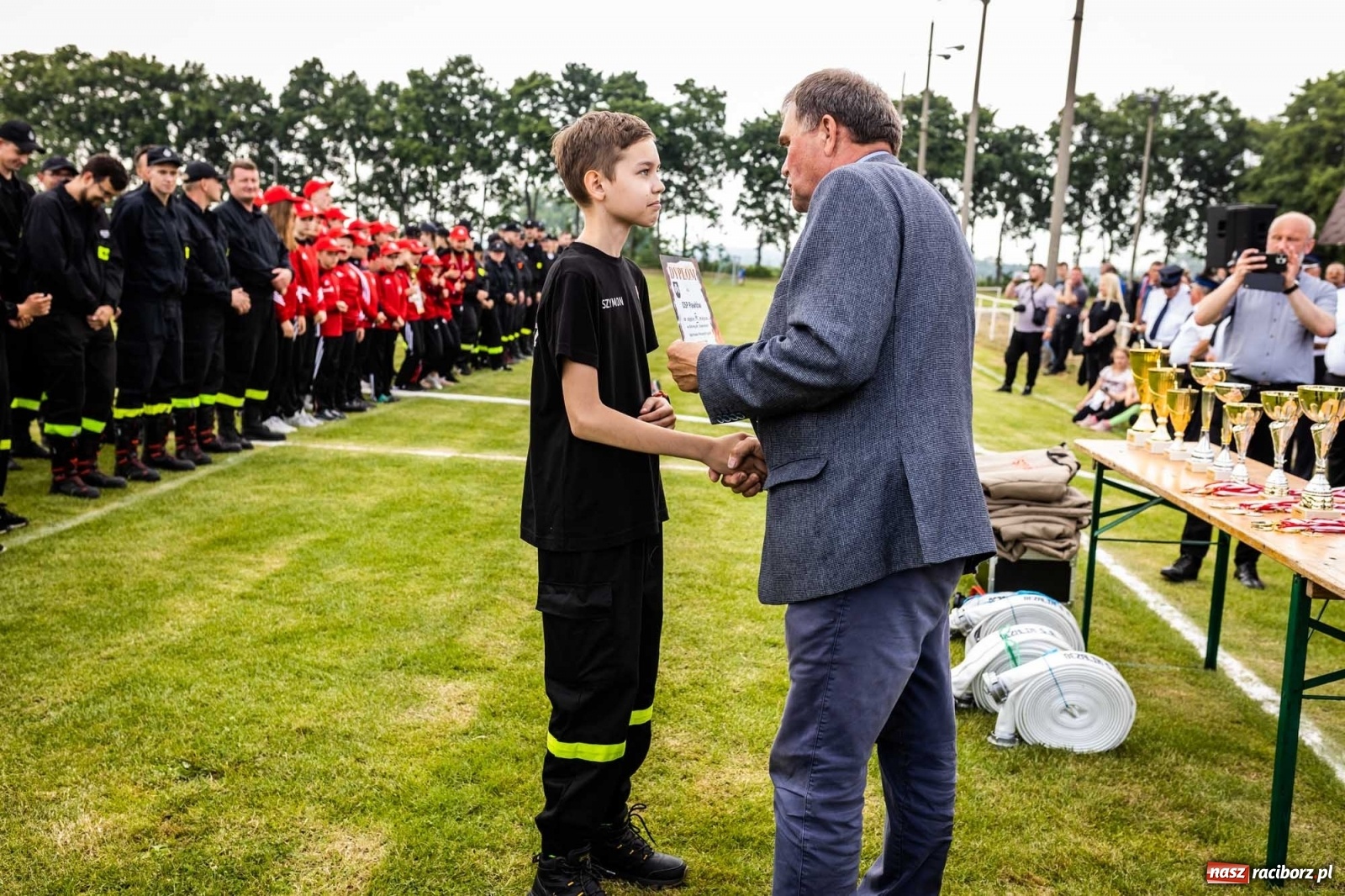 Zdjęcie w galerii na portalu naszraciborz.pl: Nie ma mocnych na Samborowice. Zgarnęli wszystko w zawodach strażackich gminy Pietrowice Wielkie wiadomości z regionu