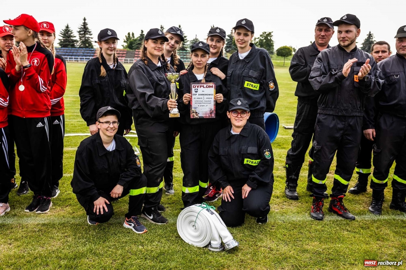 Zdjęcie w galerii na portalu naszraciborz.pl: Nie ma mocnych na Samborowice. Zgarnęli wszystko w zawodach strażackich gminy Pietrowice Wielkie wiadomości z regionu