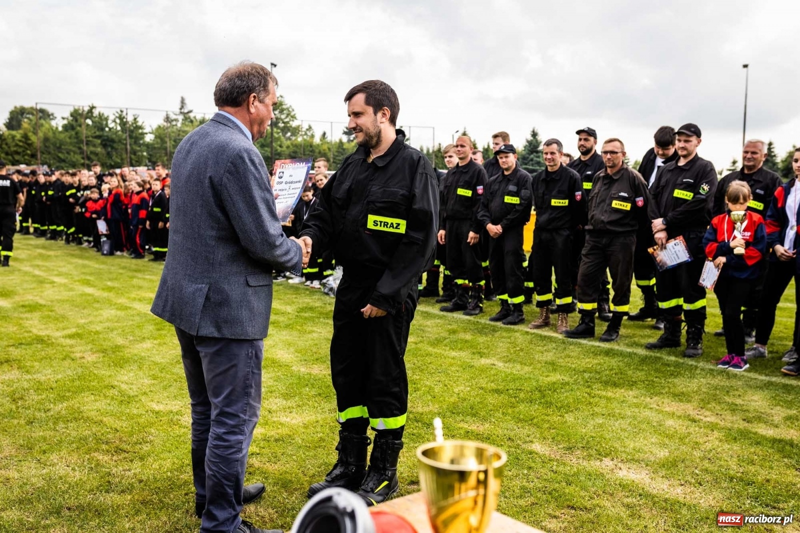 Zdjęcie w galerii na portalu naszraciborz.pl: Nie ma mocnych na Samborowice. Zgarnęli wszystko w zawodach strażackich gminy Pietrowice Wielkie wiadomości z regionu