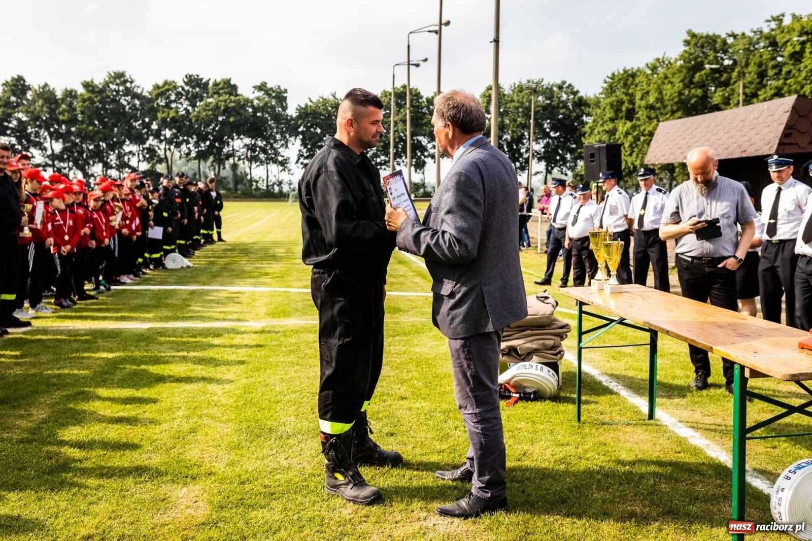 Zdjęcie w galerii na portalu naszraciborz.pl: Nie ma mocnych na Samborowice. Zgarnęli wszystko w zawodach strażackich gminy Pietrowice Wielkie wiadomości z regionu