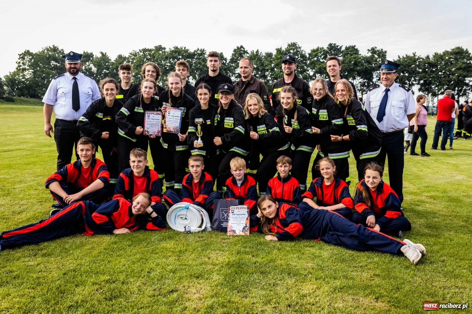 Zdjęcie w galerii na portalu naszraciborz.pl: Nie ma mocnych na Samborowice. Zgarnęli wszystko w zawodach strażackich gminy Pietrowice Wielkie wiadomości z regionu