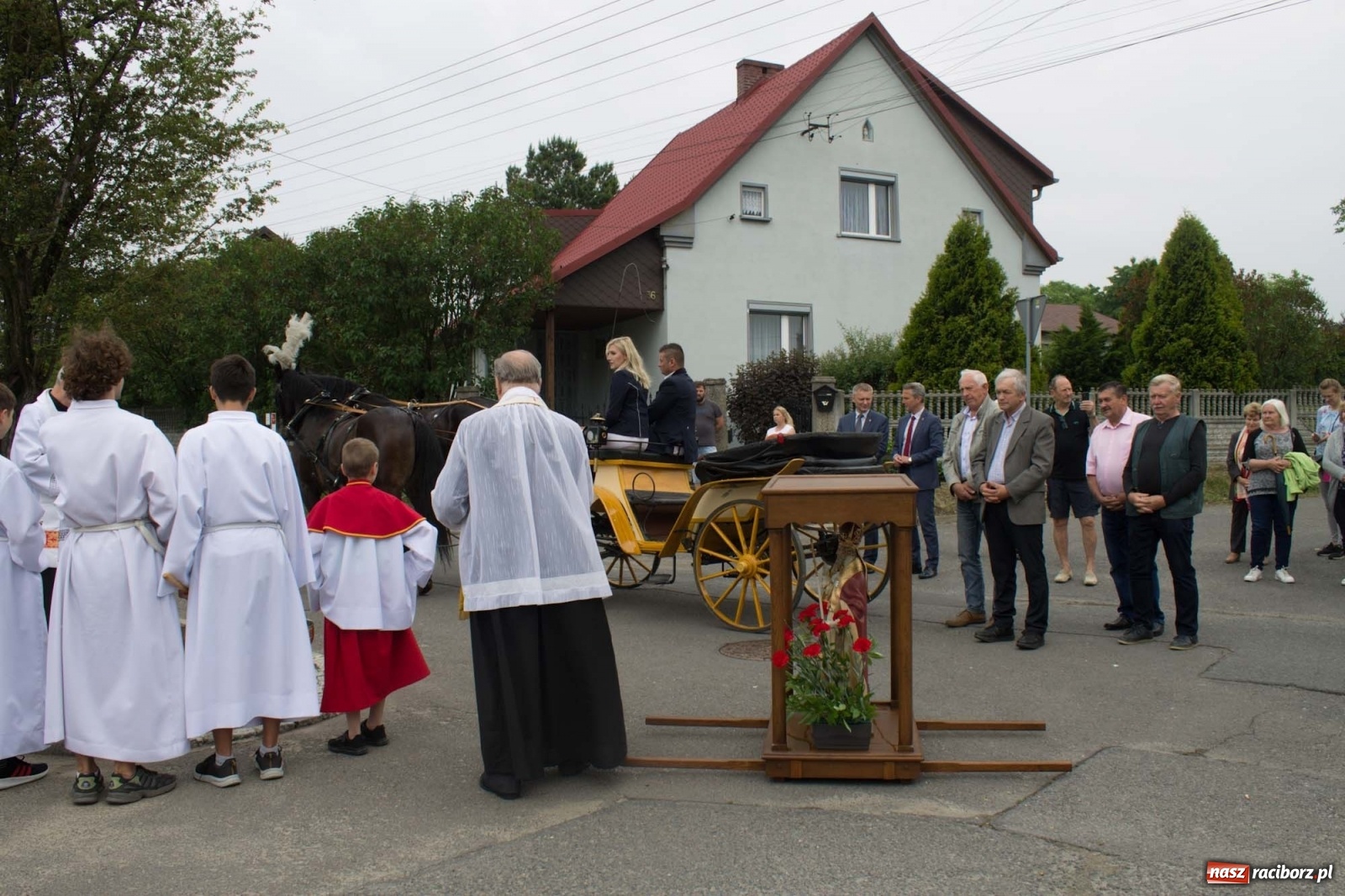 Zdjęcie w galerii na portalu naszraciborz.pl: W Brzeziu odbyła się procesja na św. Urbana [FOTO i WIDEO] wiadomości z regionu