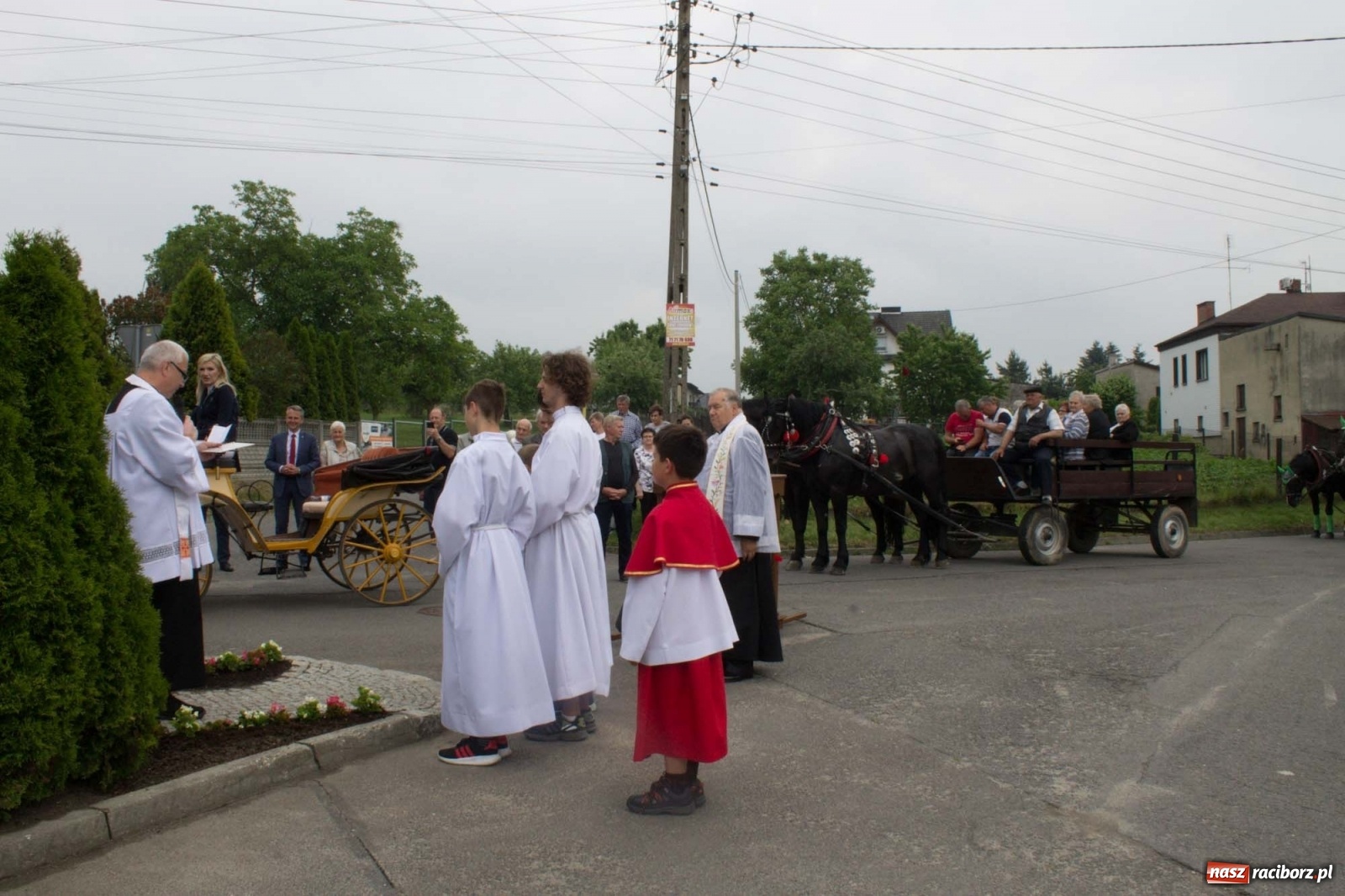 Zdjęcie w galerii na portalu naszraciborz.pl: W Brzeziu odbyła się procesja na św. Urbana [FOTO i WIDEO] wiadomości z regionu