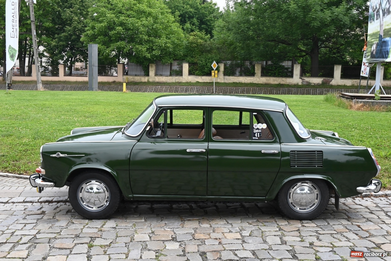 Zdjęcie w galerii na portalu naszraciborz.pl: Dwudziesty Rajd Pruski zawitał do Krzyżanowic wiadomości z regionu