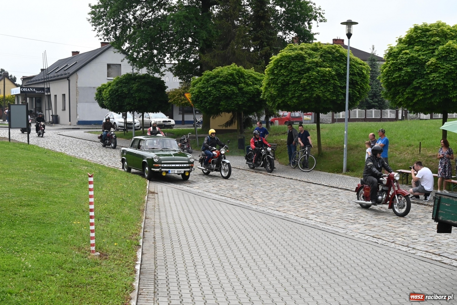 Zdjęcie w galerii na portalu naszraciborz.pl: Dwudziesty Rajd Pruski zawitał do Krzyżanowic wiadomości z regionu